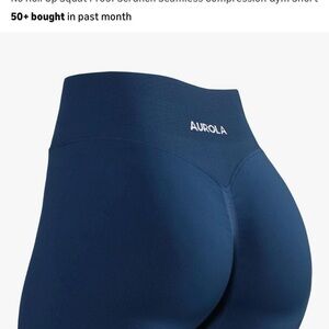 Aurola High-Waist Seamless Influence shorts small 2.5”